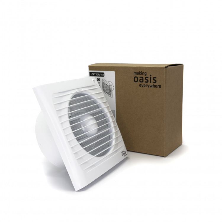 Вентилятор осевой Oasis LOFT 125/183 Вентилятор осевой Oasis LOFT 125/183